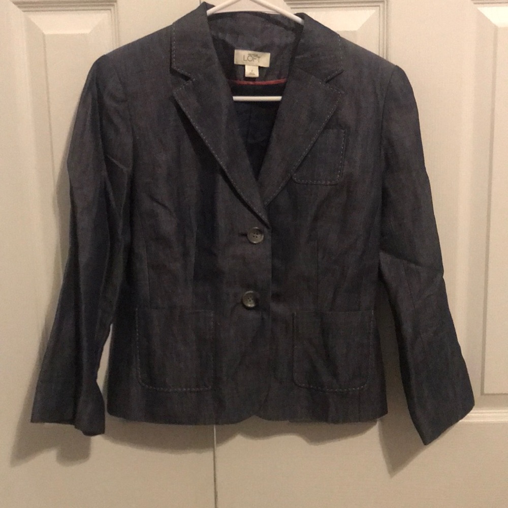 Ann Taylor LOFT Blue Blazer - Size 2